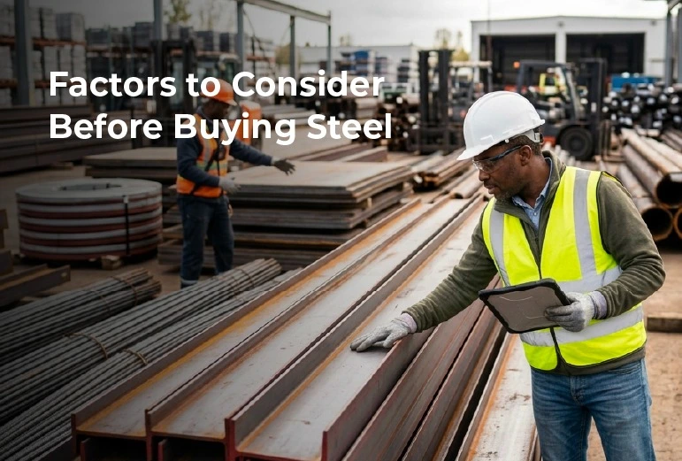Factors to Consider Before Buying Steel