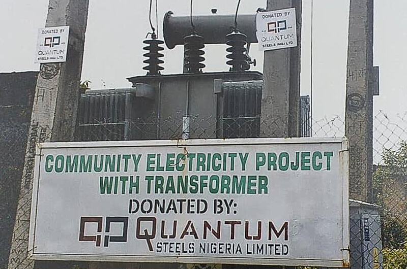 Community electricity donation